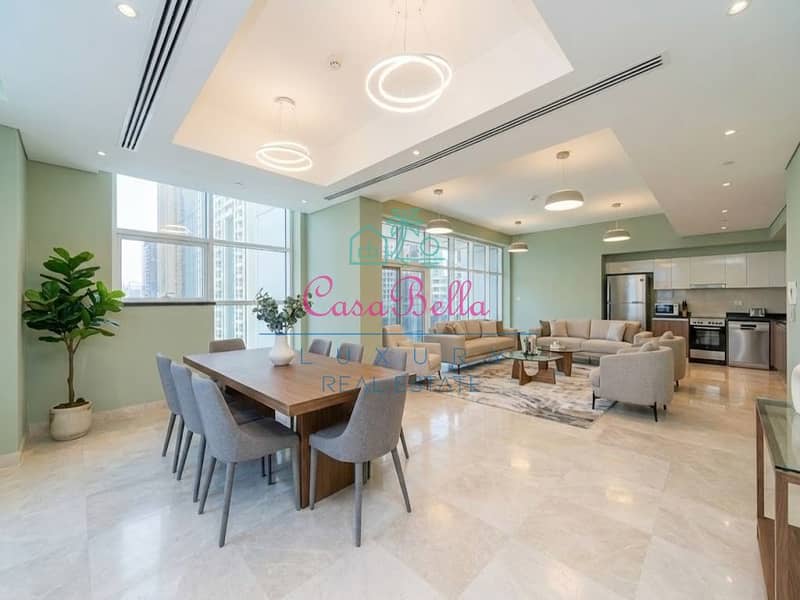 Stunning Panoramic Marina View-Private Pool-High F