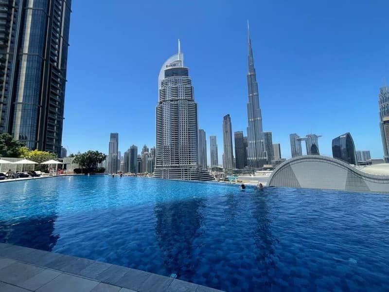 Luxury 2BR | Full Burj Khalifa & Fountain View | Fontaine Views