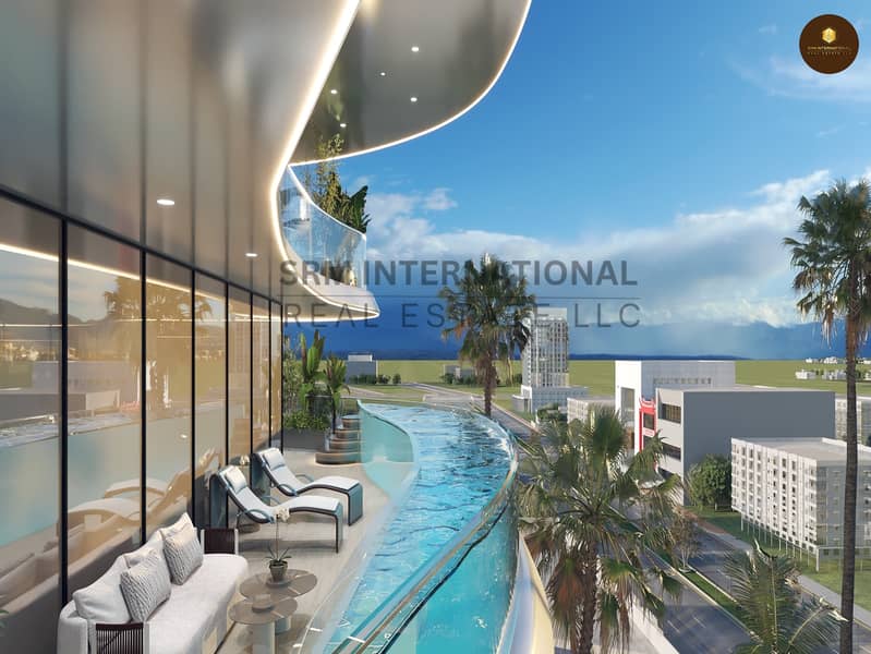 Balcony Pools I High-ROI I Fully Furnished