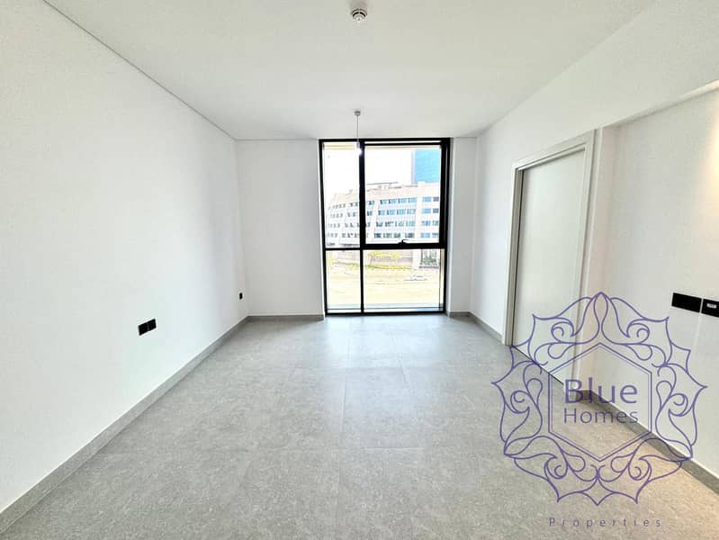 European style! Studio with study room first year 10k discount price location Dubai Healthcare City