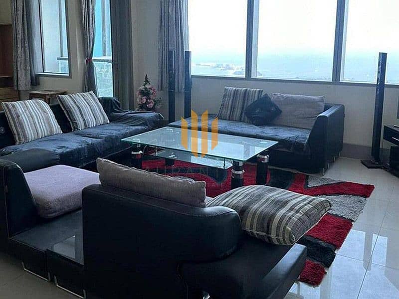 3 BR Furnished | High Floor | Sea view