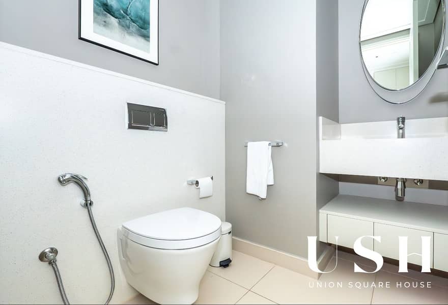 Fully Furnished 2BR + Study | High Floor | Partial Burj View | VIDA Residence Downtown - Image 10