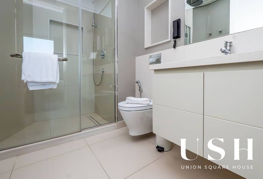 Fully Furnished 2BR + Study | High Floor | Partial Burj View | VIDA Residence Downtown - Image 13