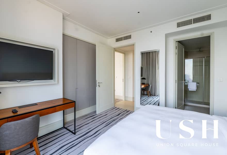 Fully Furnished 2BR + Study | High Floor | Partial Burj View | VIDA Residence Downtown - Image 14