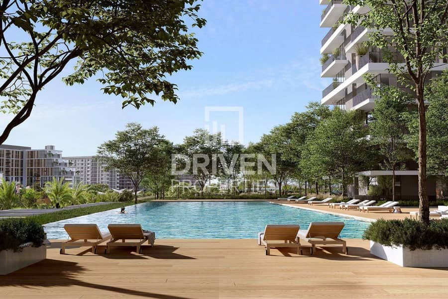 5-Star Branded | High Floor | Pool and Park View