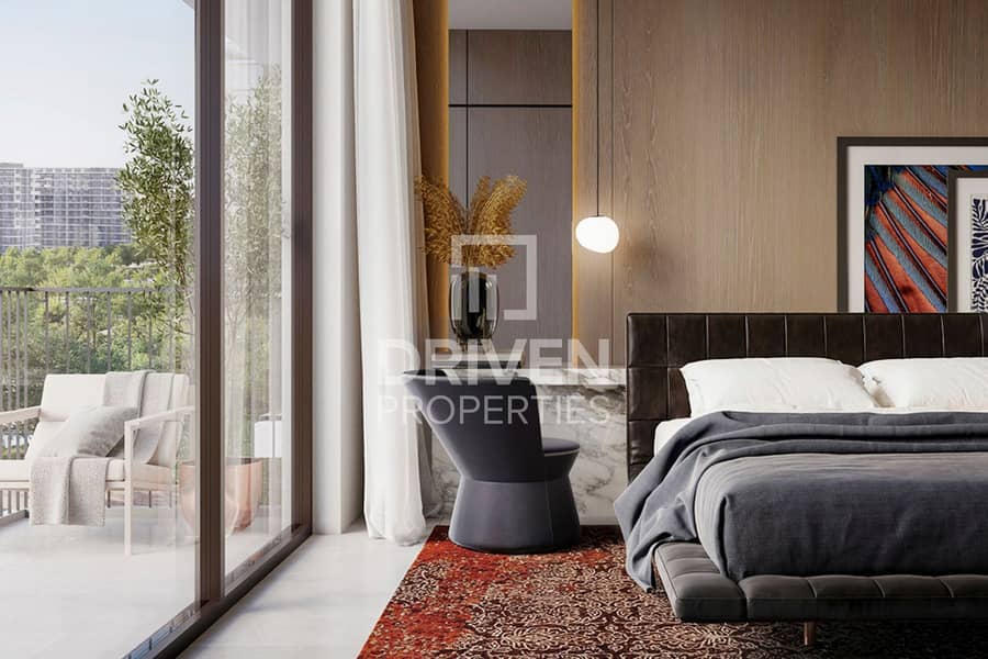 5-Star Branded | High Floor | Pool and Park View