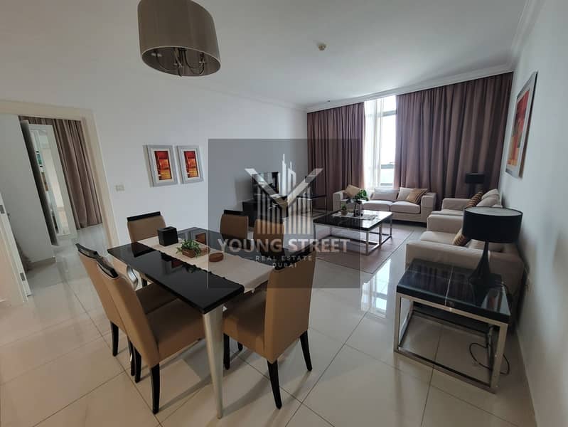 Fully Furnished | 2-Bedroom Apartment for Rent | Capital Bay Tower B