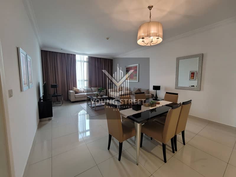Fully Furnished | 2-Bedroom Apartment for Rent | Capital Bay Tower B
