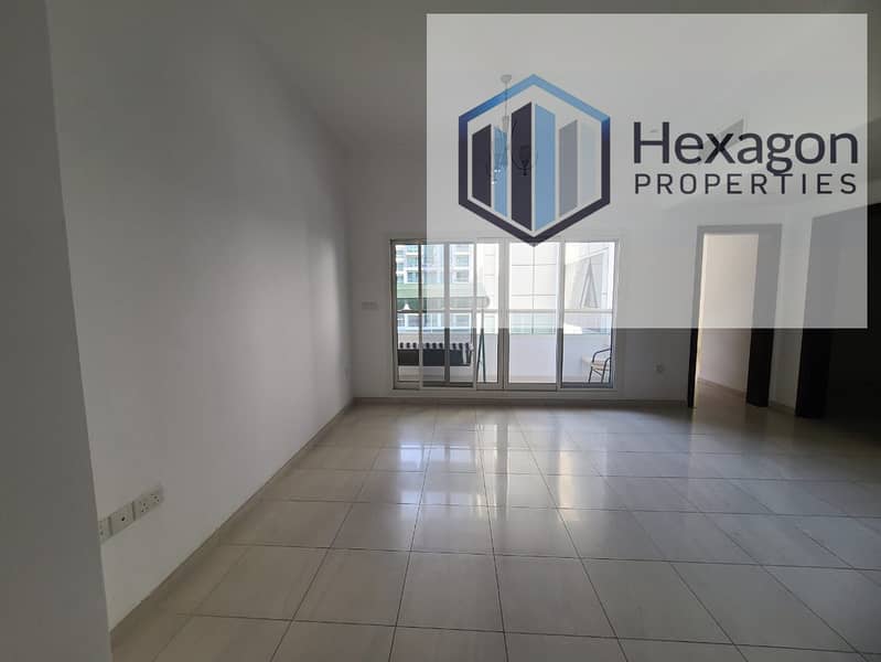 PRIME LOCATION | VACANT | 1BHK | BALCONY | SWIMMING POOL | GYM | FOR A PRICE OF AED 65000