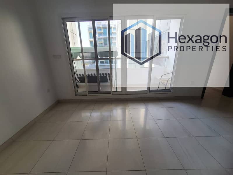 PRIME LOCATION | VACANT | 1BHK | BALCONY | SWIMMING POOL | GYM | FOR A PRICE OF AED 65000