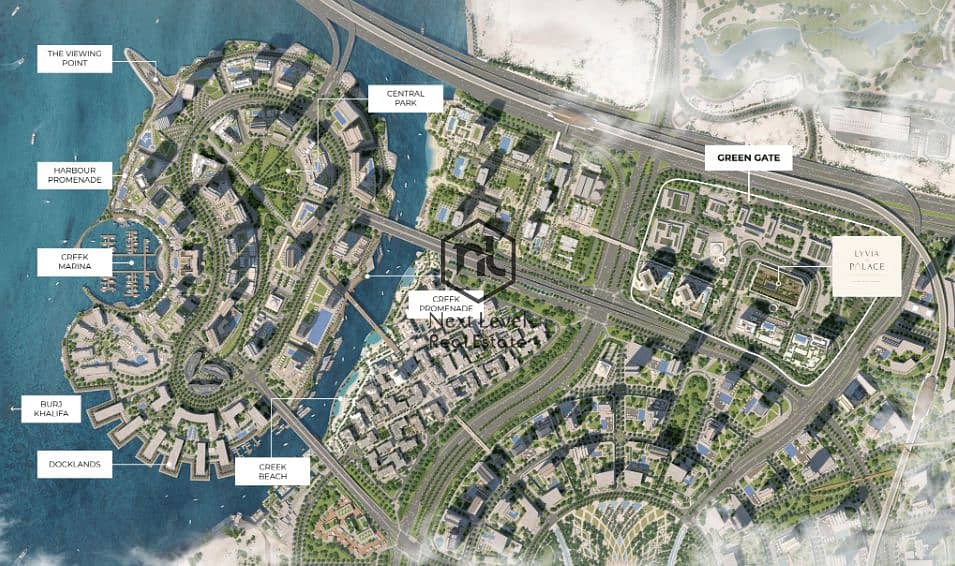 Premium 2 Bedroom Apartment by Palace in Lyvia I Park Facing