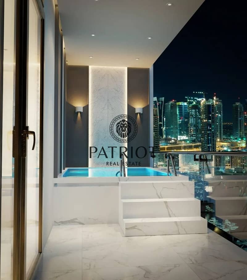 Luxury Studio Apartment with Private Pool