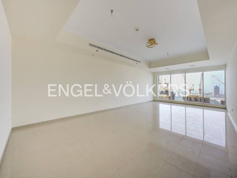 Full Marina and Sea View | Spacious | High Floor