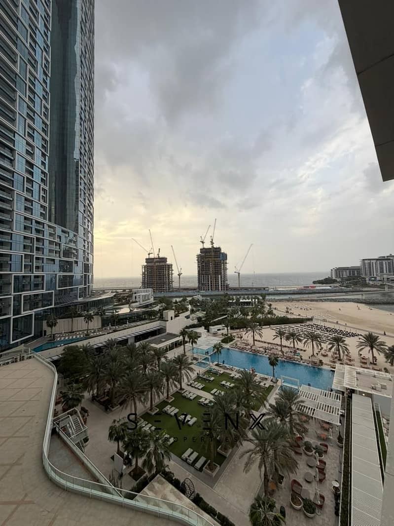 Beachfront 2BR + Maid | Sea View | Beach Access