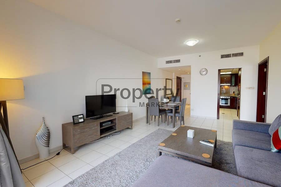 Large 1BR | Prime Location | Lush Views | Rented