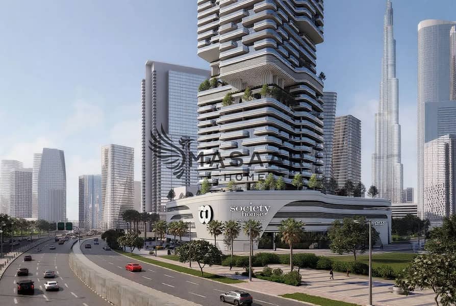 Luxury Studio | Burj Khalifa View | Prime Location - Image 14