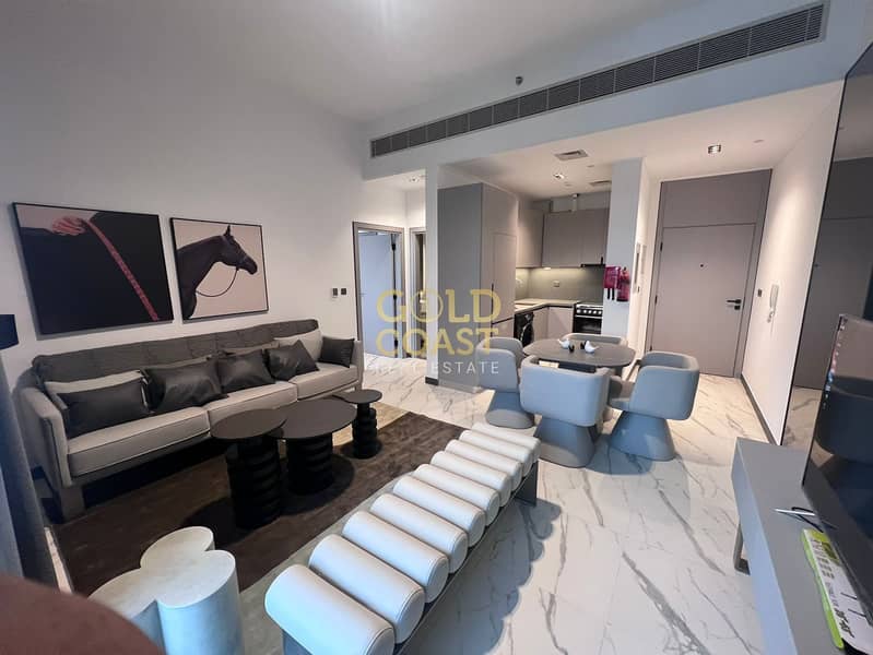 Modern Furnished 1BR with Balcony in MAG Eye, MBR City