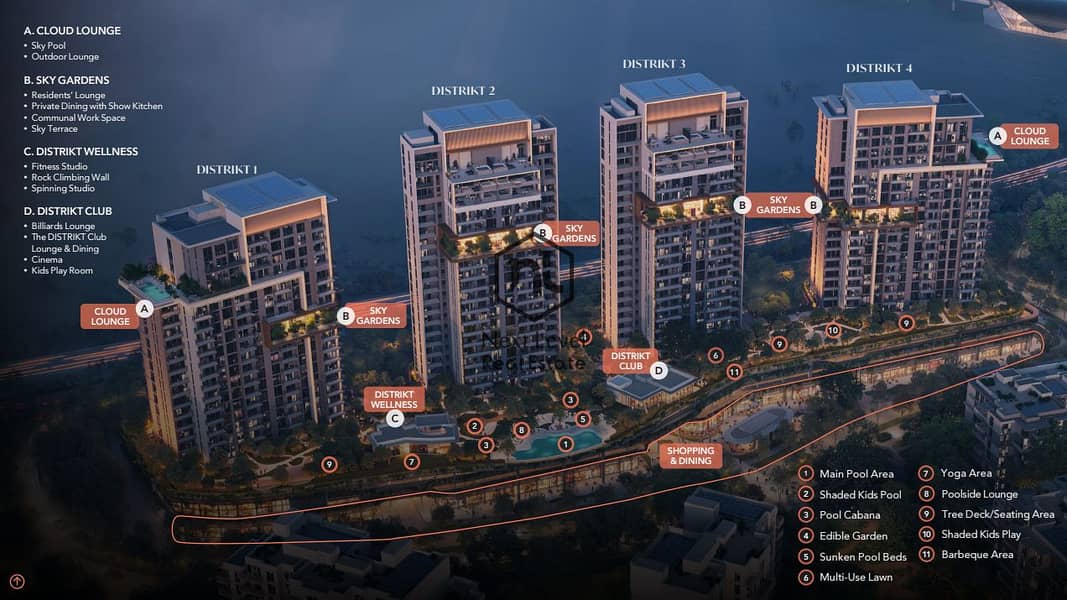 2 Bedroom Plus Apartment with Forest Views in Ghaf Woods