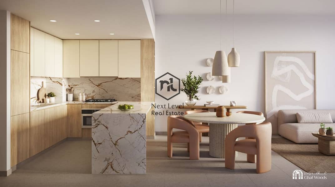 2 Bedroom Plus Apartment with Forest Views in Ghaf Woods