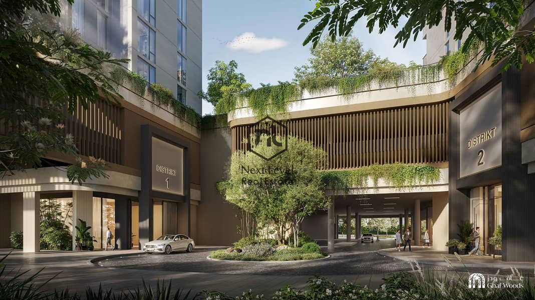 2 Bedroom Plus Apartment with Forest Views in Ghaf Woods