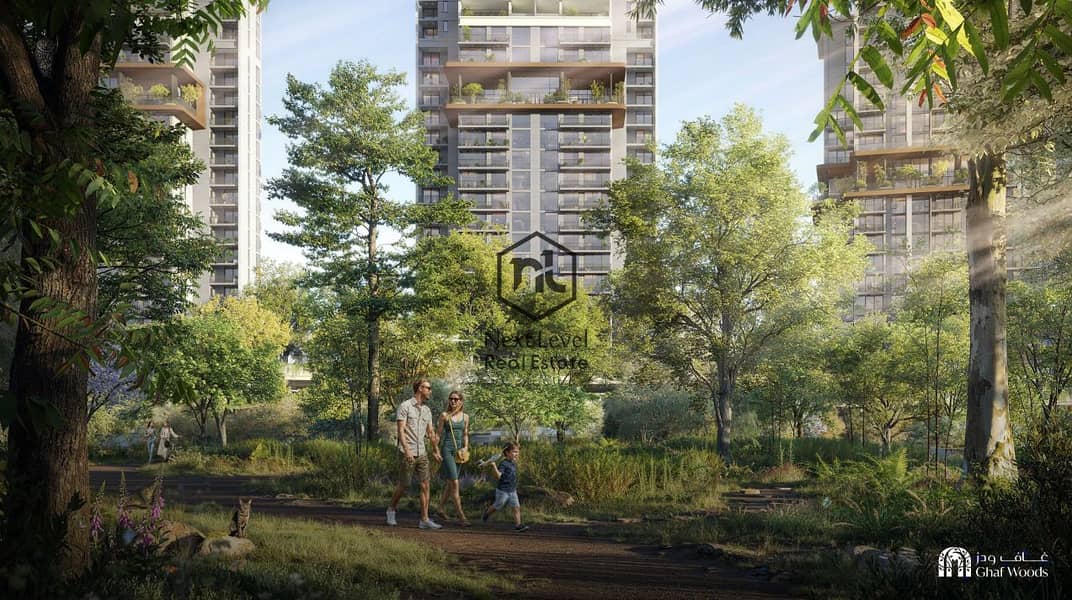 2 Bedroom Plus Apartment with Forest Views in Ghaf Woods - Image 7