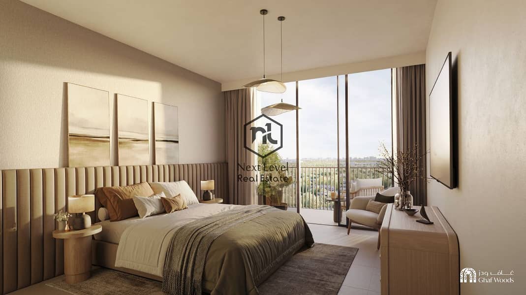 2 Bedroom Plus Apartment with Forest Views in Ghaf Woods - Image 9