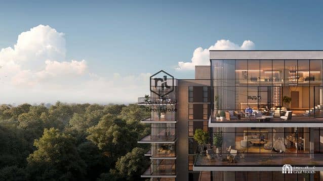 Nature-Surrounded 3 Bedroom Apartment in Ghaf Woods