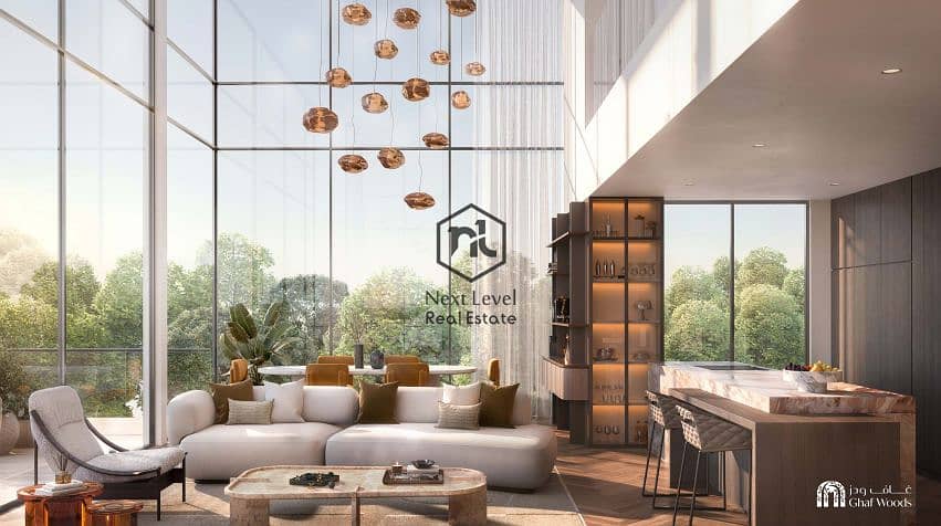 Nature-Surrounded 3 Bedroom Apartment in Ghaf Woods - Image 6