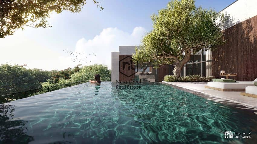 Nature-Surrounded 3 Bedroom Apartment in Ghaf Woods - Image 9