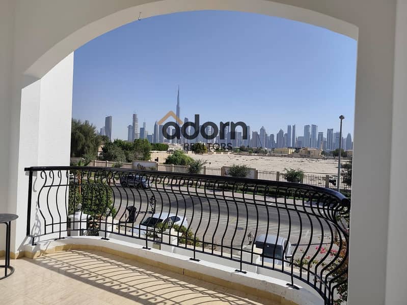 Luxury 5BR Villa in Jumeirah 2 with Burj View
