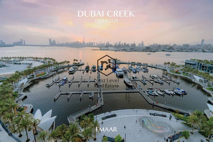 1BR Waterfront Living | Burj Khalifa View | 10% Down payment | High Roi