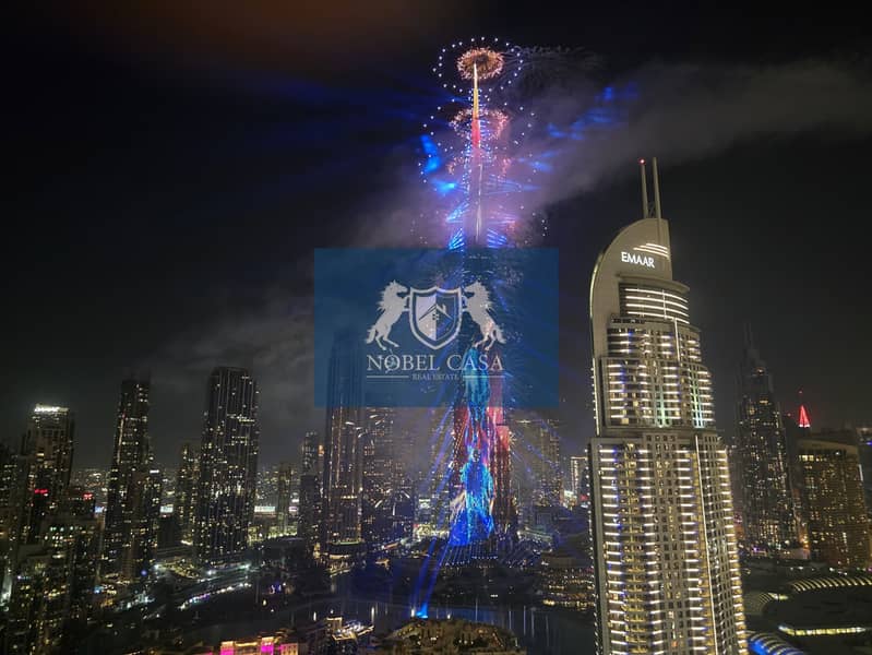 All Rooms Full Burj Khalifa Fountain View| High floor| Vacant| Furnished