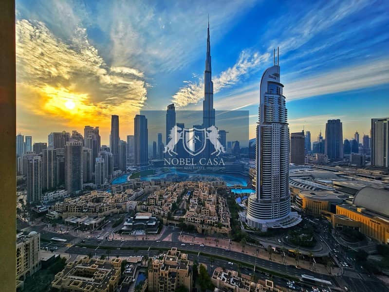 All Rooms Full Burj Khalifa Fountain View| High floor| Vacant| Furnished - Image 10
