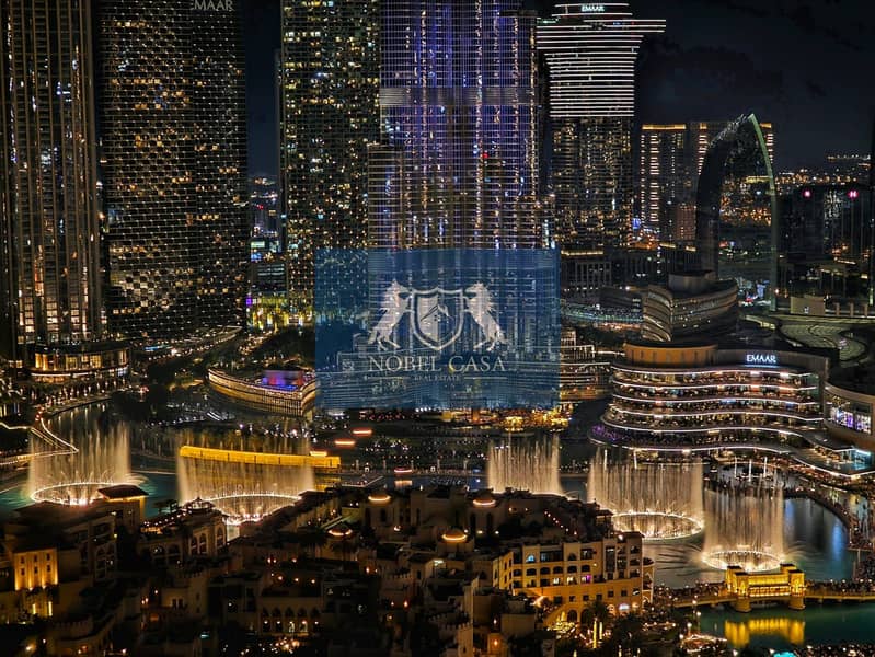 All Rooms Full Burj Khalifa Fountain View| High floor| Vacant| Furnished - Image 14