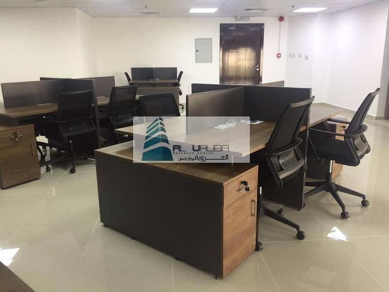 EXECUTIVE WORKING SPACES  Designed Professionally in Garhoud Views