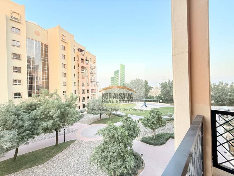 Spacious!! Open view!! 2 BHK with balcony