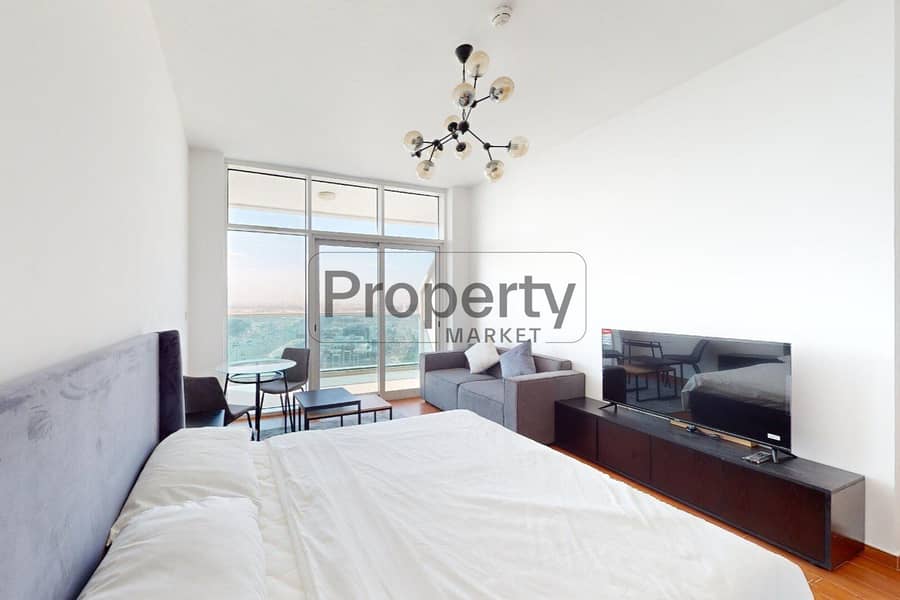 Furnished Studio | Panoramic View | 12 Payments