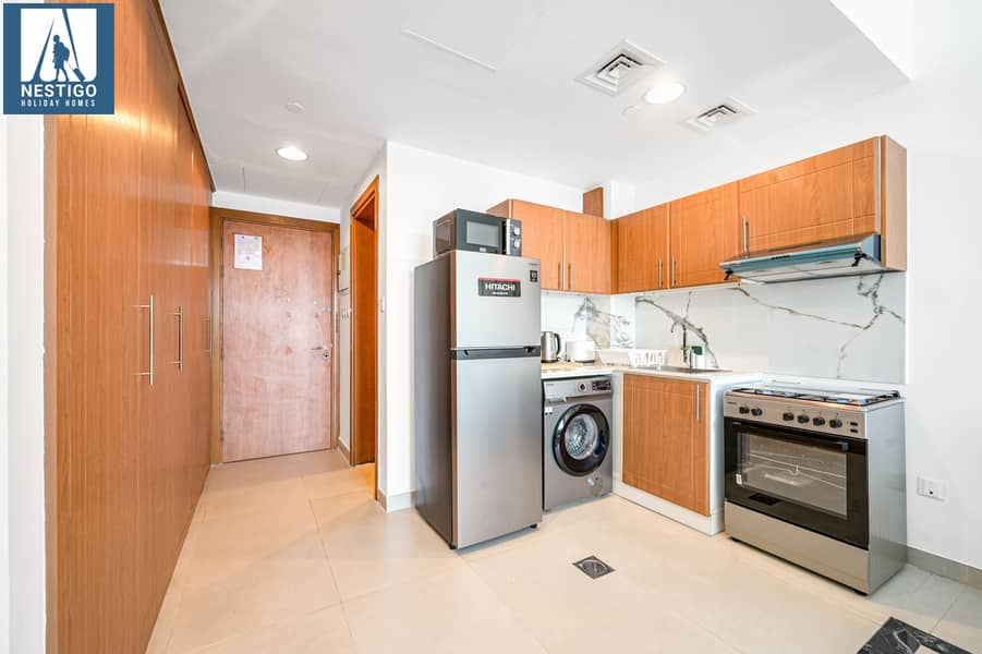 Affordable Studio-High Floor-New Furniture -All Bills Included