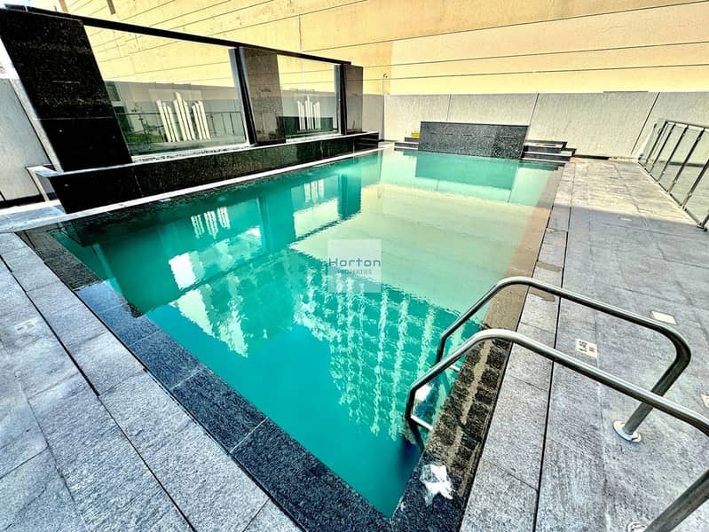 POOL VIEW | BRAND NEW | FURNISHED STUDIO | CHILLER IN DEWA - Image 15