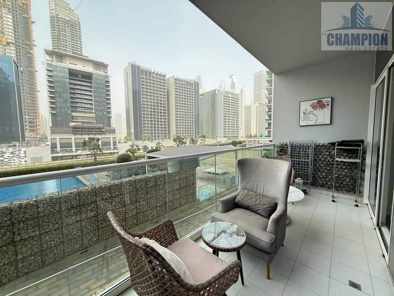 Spacious 1BHK for Sale /Fully Furnished | 520 Sqft | Vera Residence, Business Bay