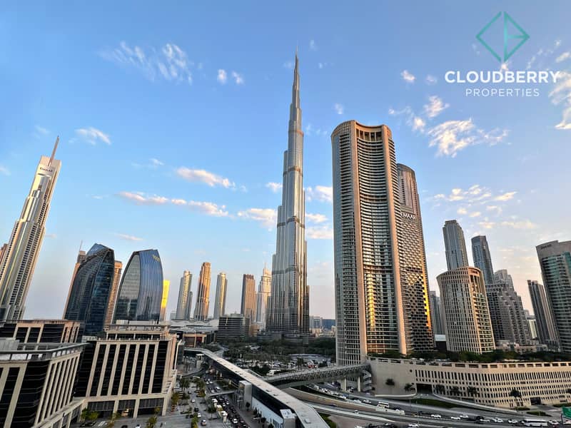 Luxurious | Burj Khalifa View | Fully Furnished