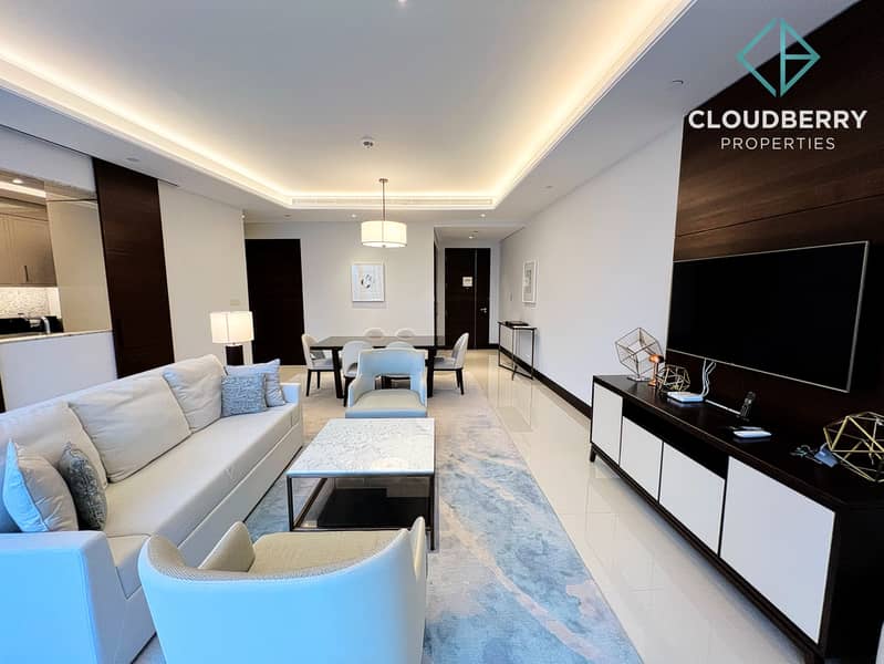 Luxurious | Burj Khalifa View | Fully Furnished