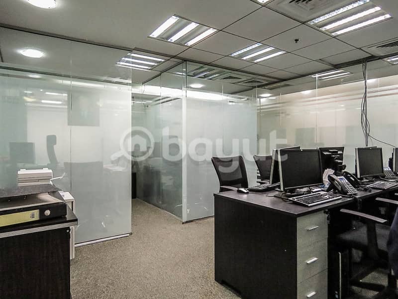 Office Renewal  Best Price Available in Al Muteena Road near to bus stop and metro station