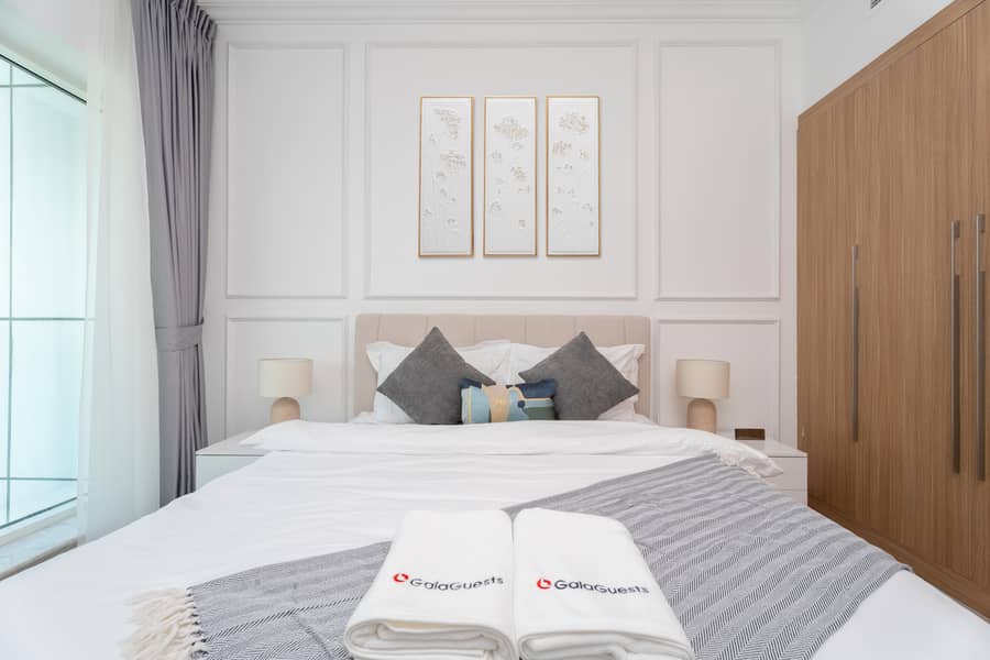 Plush | Furnished | Marina View | Opal Tower - Image 16