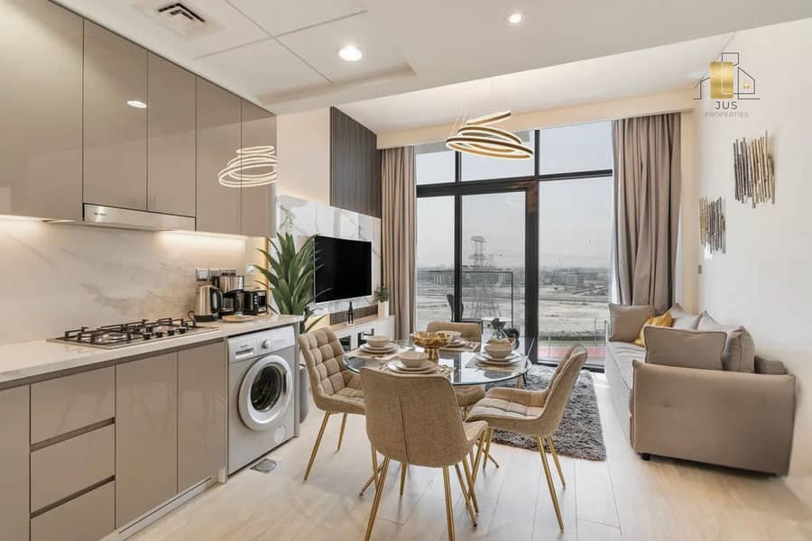 Corner Layout | Exclusive Fully Furnished Luxury 1BHK | Free Air Conditioning | Best Price | Reserve Now