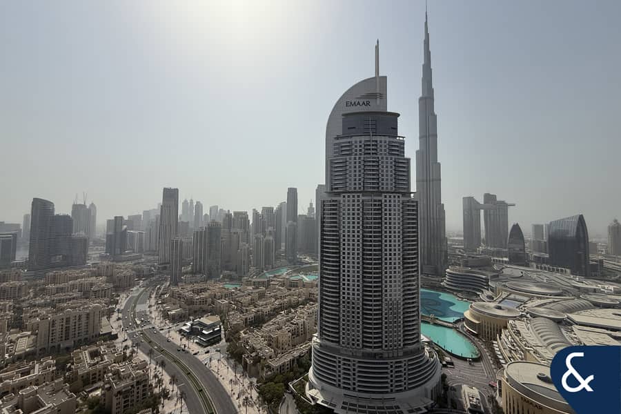 Full Burj Khalifa View | Upgraded | Vacant