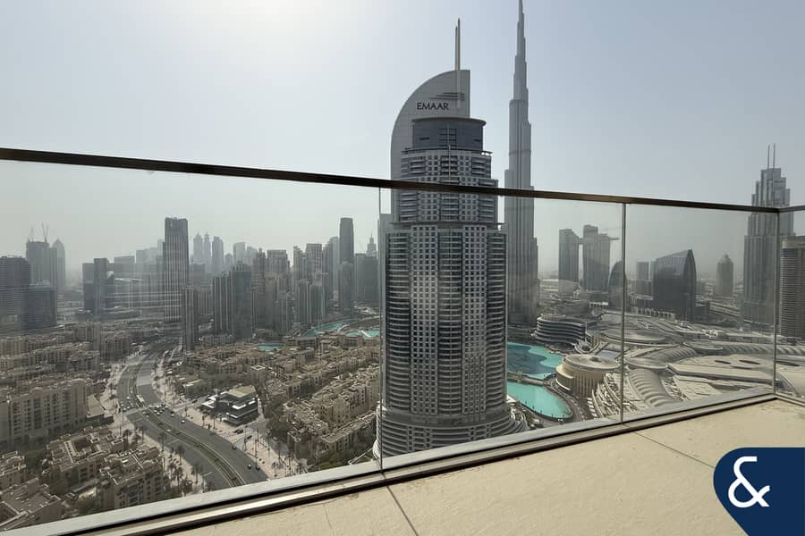 Full Burj Khalifa View | Upgraded | Vacant - Image 18