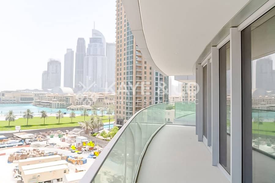 Burj and Fountain View | Unfurnished | Low Floor