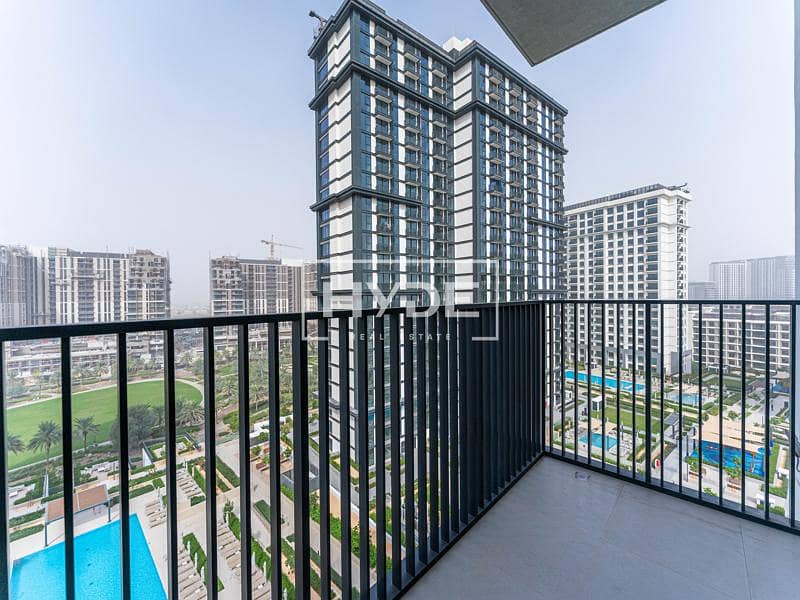 Full Park and Pool View | High Floor | View Now