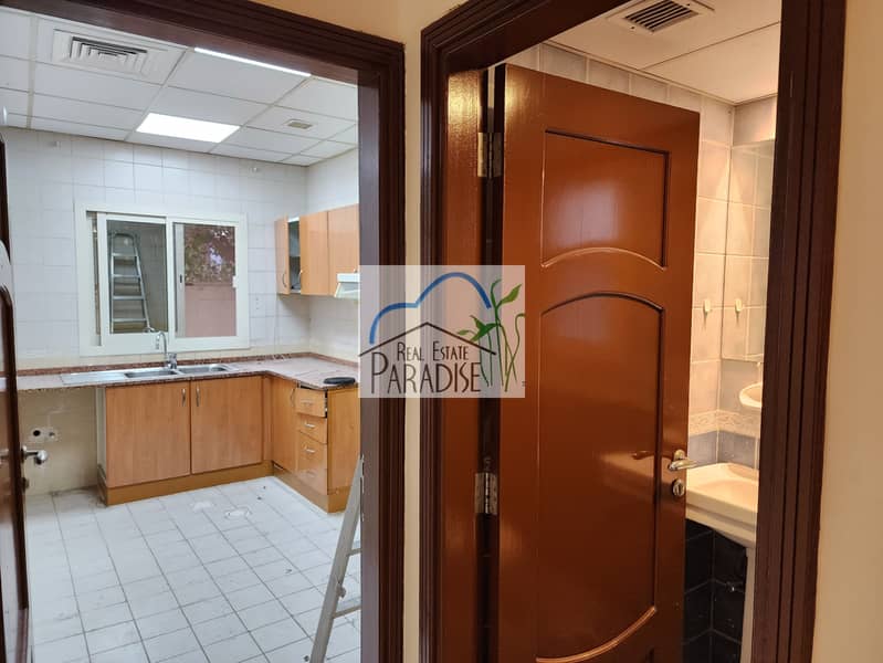 Available Away from fly zone Private Entrance 3 Bedroom Villa/1 Master / Maid Room / Laundry Room / Shared Swimming Pool/available for Rent in Mirdif/